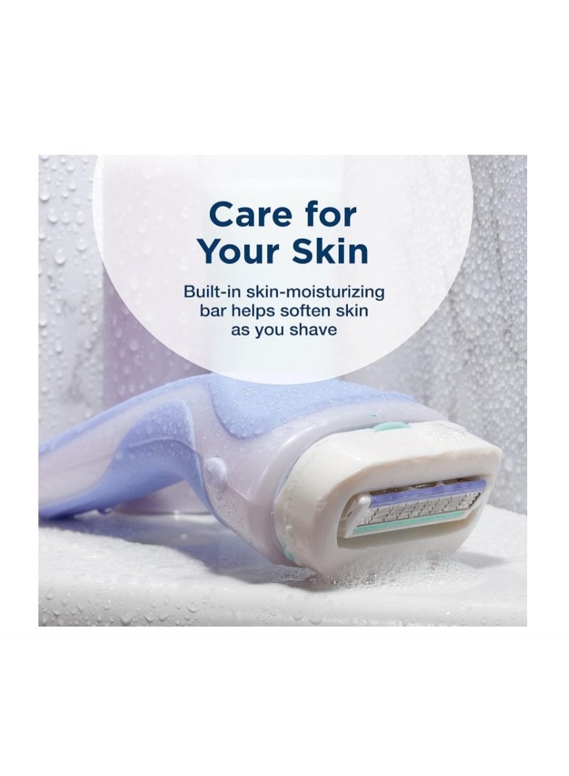 شيك عبوات إعادة تعبئة شفرات الحلاقة شيك إنتويشن بيور نوريشمنت مع زبدة الكاكاو العضوية - 3 قطع - Image 5